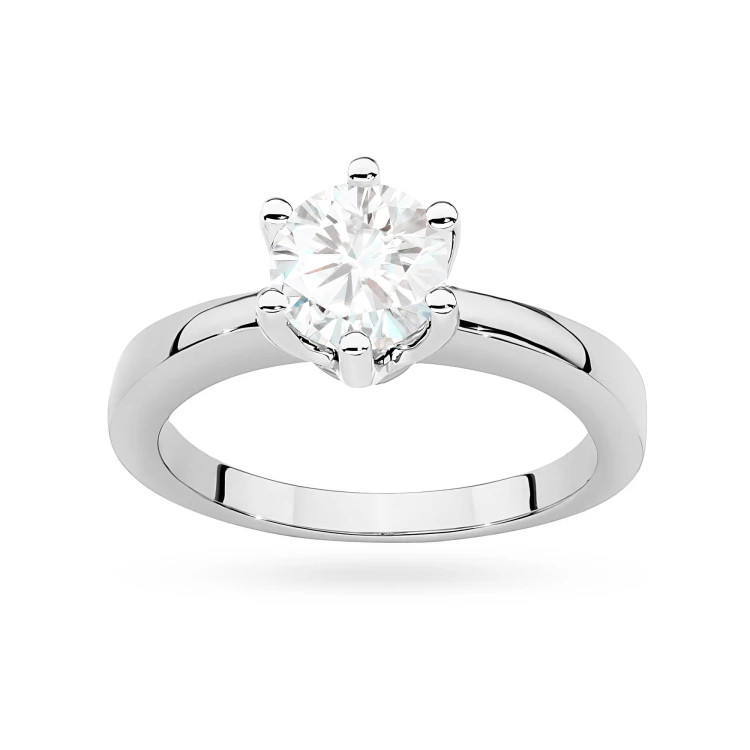 Okazały pierścionek z białego złota z diamentem laboratoryjnym 1,00ct Lab Diamonds W0482.B3.LDW.04 marko