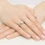 Okazały pierścionek z białego złota z diamentem laboratoryjnym 1,00ct Lab Diamonds W0482.B3.LDW.04 marko