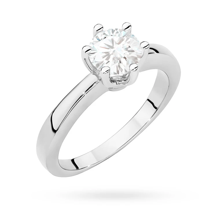 Okazały pierścionek z białego złota z diamentem laboratoryjnym 0,70ct Lab Diamonds W0482.B3.LDW.03 marko
