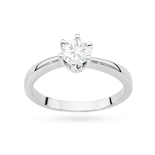Okazały pierścionek z białego złota z diamentem laboratoryjnym 0,50ct Lab Diamonds W0482.B3.LDW.02 marko