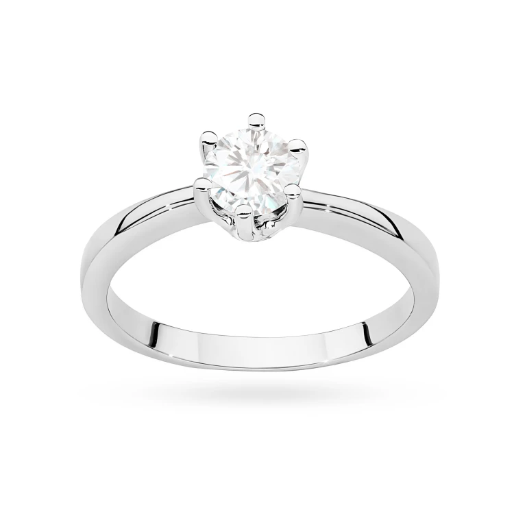 Okazały pierścionek z białego złota z diamentem laboratoryjnym 0,50ct Lab Diamonds W0482.B3.LDW.02 marko
