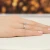 Okazały pierścionek z białego złota z diamentem laboratoryjnym 0,50ct Lab Diamonds W0482.B3.LDW.02 marko