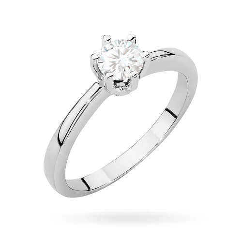 Okazały pierścionek z białego złota z diamentem laboratoryjnym 0,40ct Lab Diamonds W0482.B3.LDW.01 marko