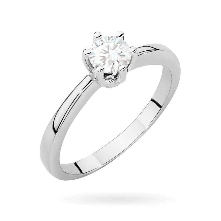 Okazały pierścionek z białego złota z diamentem laboratoryjnym 0,40ct Lab Diamonds W0482.B3.LDW.01 marko