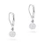 Srebrne kolczyki błyszczące kule shamballa Swarovski 8mm Soledo K2000-925 marko