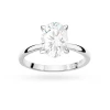 Klasyczny pierścionek z białego złota z pojedynczym owalnym diamentem laboratoryjnym Lab Diamonds W0688.B3.LDW.01 marko