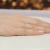 Pierścionek z diamentami laboratoryjnymi białe złoto Lab Diamonds obrączka W0532.B3.LDW.01 marko