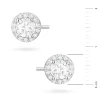 Kolczyki z oprawą Halo z białego złota brylanty 2 x 0,40ct K0509.B3.DIW.01 marko