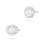 Klasyczne kolczyki sztyft z diamentami laboratoryjnymi 2 x 0,50ct białe złoto Lab Diamonds K0509.B3.LDW.01 marko