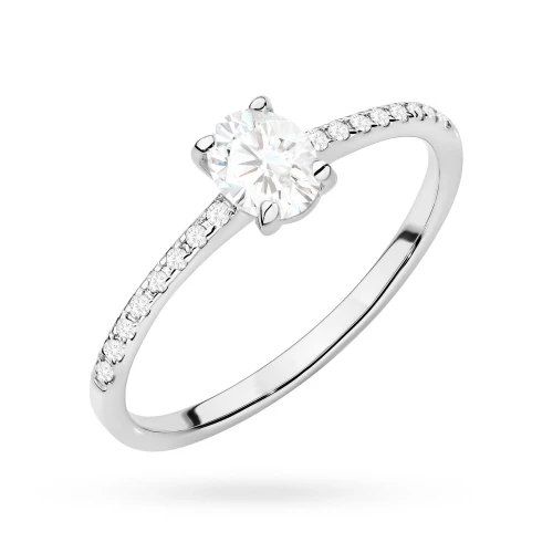 Pierścionek z białego złota z diamentem laboratoryjnym 0,30ct Lab Diamonds W0582.B3.LDW.01 marko