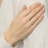 Minimalistyczny pierścionek z białego złota z diamentem laboratoryjnym 0,25ct Lab Diamonds W0562.B3.LDW.01 marko