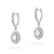 Kolczyki z białego złota długie wiszące brylanty i diamenty laboratoryjne Lab Diamonds K0303.B3.LDW.01 marko
