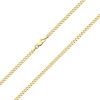 Srebrny pozłacany łańcuszek męski pancerka pr.925 L049-925-Z marko