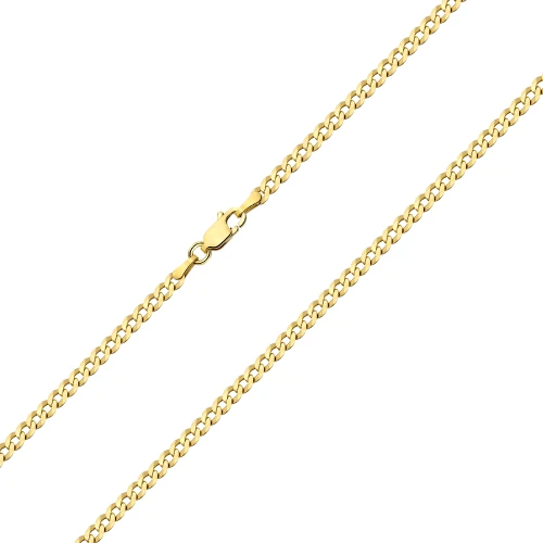 Srebrny pozłacany łańcuszek męski pancerka pr.925 L049-925-Z marko