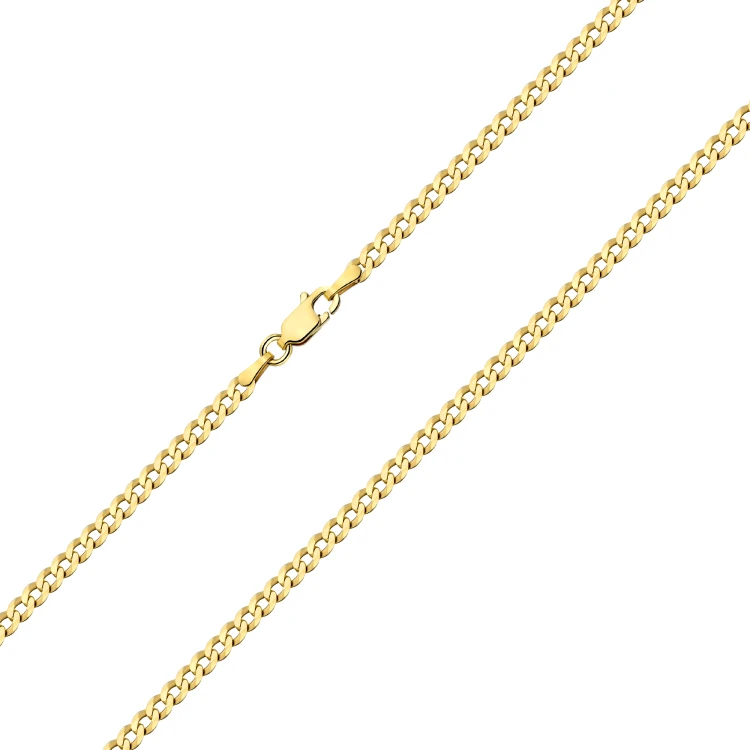 Srebrny pozłacany łańcuszek męski pancerka pr.925 L049-925-Z marko