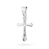 Srebrny krzyżyk diamentowany zdobiony D357-925-S marko