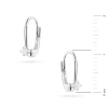 Kolczyki z białego złota z brylantami 0,14ct klasyczne basic K0057.B3.DIW.03 marko