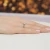 Białe złoto pierścionek z pojedynczym brylantem diamentem laboratoryjnym 0,20ct Lab Diamonds W0429.B3.LDW.01 marko
