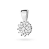 Zawieszka klasyczna z brylantami 0,10ct białe złoto Z0401.B3.DIW.01 marko
