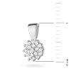 Zawieszka klasyczna z brylantami 0,10ct białe złoto Z0401.B3.DIW.01 marko