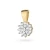 Złota zawieszka klasyczna z brylantami 0,10ct Z0401.Z3.DIW.01 marko