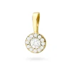 Złota zawieszka kółeczko z brylantami 0.22ct Premio Z0443.Z3.DIW.01 marko