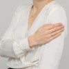 Pierścionek z białego złota obrączka z czarnym diamentem Soledo W0601.B3.DIB.01 marko