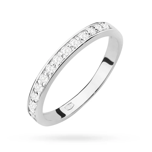Pierścionek z białego złota z diamentami laboratoryjnymi Lab Diamonds W0446.B3.LDW.01 marko