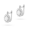 Kolczyki z białego złota zapięcie angielskie markizy brylanty i diamenty laboratoryjne Lab Diamonds K0182.B3.LDW.01 marko