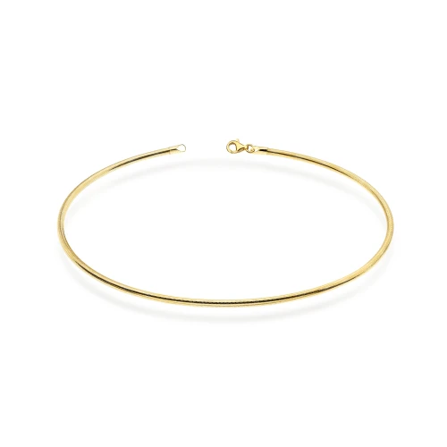 Złoty naszyjnik choker rozciągana żmijka Jeso N617-585 marko