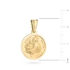 Złoty okrągły medalik Święty Antoni MD-GW-150-585 marko