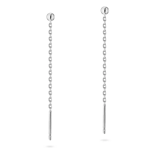 Srebrne kolczyki przewlekane kulki 3mm Iluvia K2009-925-S marko