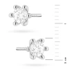 Klasyczne kolczyki sztyft z diamentami 2 x 0,30ct białe złoto K0222.B3.DIW.04 marko