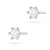Klasyczne kolczyki sztyft z diamentami laboratoryjnymi 2 x 0,30ct białe złoto Lab Diamonds K0222.B3.LDW.04 marko
