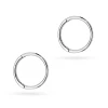 Srebrne kolczyki kółeczka clicker 14mm Supreni piercing para K2025-925-S marko