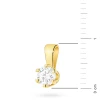 Klasyczna złota zawieszka z diamentem 0,30ct żółte złoto Z0220.Z3.DIW.01 marko Z0220.Z3.DIW.01 marko