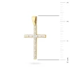 Złoty krzyżyk z brylantami 0,05ct 585 D0004.Z3.DIW.01 marko