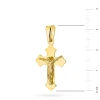 Pozłacany krzyżyk z Jezusem Chrystusem próba 925 D153-925-Z marko