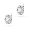 Kolczyki z białego złota w kształcie kwiatu diamenty laboratoryjne Lab Diamonds K0354.B3.LDW.01 marko