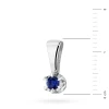 Klasyczna złota zawieszka pojedynczy szafir 0,15ct białe złoto  Z0032.B3.SAB.01 marko