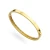 Złota bransoletka gładka sztywna bangle Sego B-GW-567-585 marko