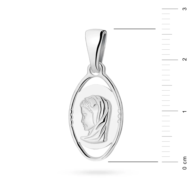 Srebrny medalik Matka Boska Fatimska D447-925-S marko