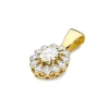 Zawieszka ze złota kwiatek markiza z diamentami laboratoryjnymi Lab Diamonds Z0354.Z3.LDW.01 marko