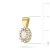 Zawieszka ze złota kwiatek markiza z diamentami laboratoryjnymi Lab Diamonds Z0354.Z3.LDW.01 marko