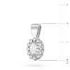Zawieszka z białego złota kwiatek markiza z diamentami laboratoryjnymi Lab Diamonds Z0354.B3.LDW.01 marko