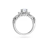 Złoty pierścionek z diamentami laboratoryjnymi Lab Diamonds białe złoto W0023.B3.LDW.01 marko