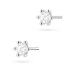 Klasyczne kolczyki sztyft z diamentami laboratoryjnymi 2 x 0,15ct białe złoto Lab Diamonds K0222.B3.LDW.03 marko