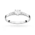 Pierścionek zaręczynowy białe złoto i diamenty laboratoryjne Lab Diamonds W0399.B3.LDW.01 marko