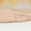 Pierścionek zaręczynowy białe złoto i diamenty laboratoryjne Lab Diamonds W0399.B3.LDW.01 marko