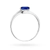 Pierścionek z białego złota szafir 0,70ct i brylanty Kultowa W0119.B3.SAB.01 marko